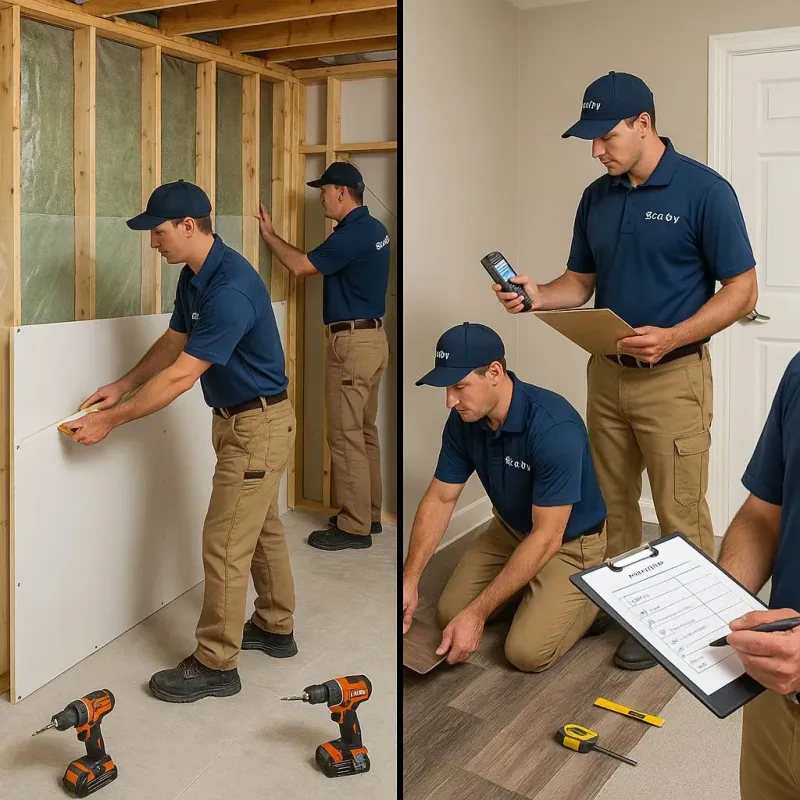 Repairs and Reconstruction process in Whitley County, KY