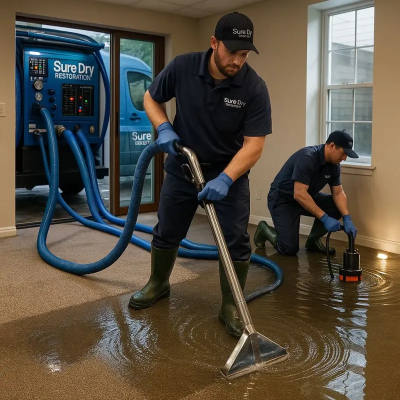 Water Extraction and Removal process in Whitley County, KY